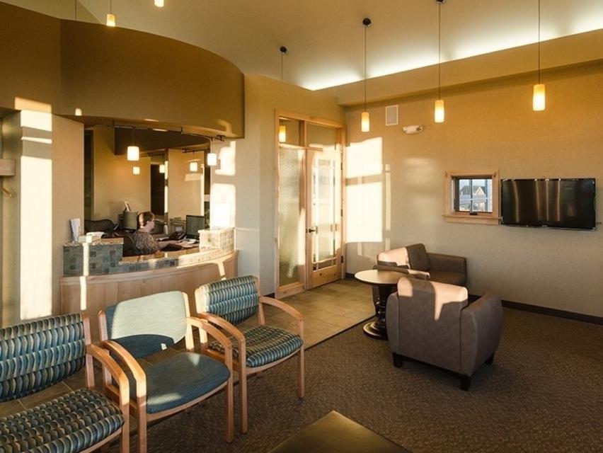 Cosmetic Dentistry Reception Area